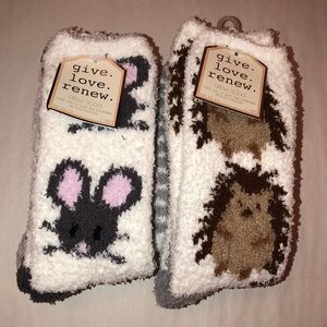 Cozy Animal Print Socks